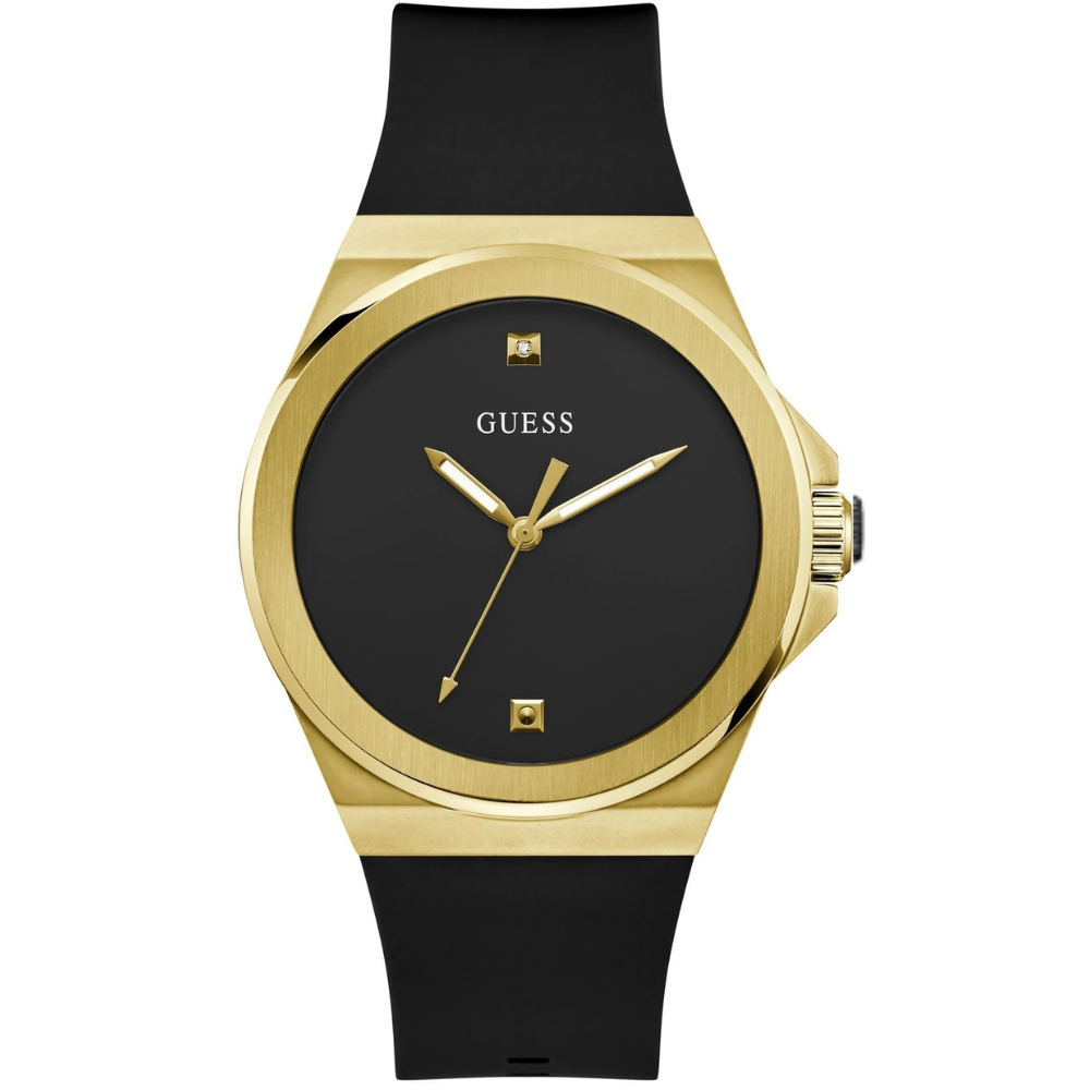 Guess Vinyl Black Men's Watch GW0790G1