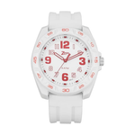 Zoop Analog White Dial White Strap Boys Watch NP16016PP03