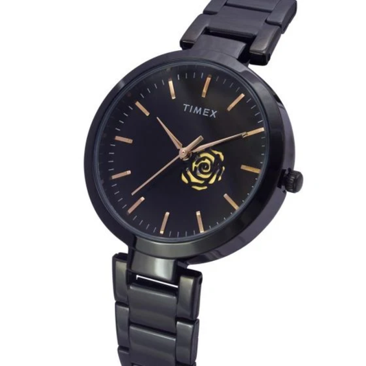 TIMEX Analog Round Dial Water Resistant Women Watch TW000X225