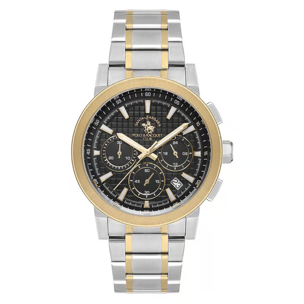 Santa Barbara Polo & Racquet Club Chronograph Black Dial Men's Watch SB.1.10565-4
