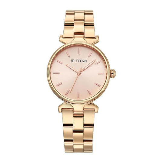 Titan Workday Edit Stainless Steel Women's Watch 95396WM01