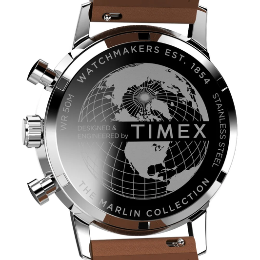 Timex Marlin Chronograph Tachymeter Black Men Watch TW2W10100UJ