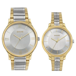 Sonata Modern Bandhan Silver Dial Couple's Watch 7710587050BM02