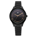 Fastrack Stunners Black Dial Quartz Analog Watch For Girls- 6296NM01