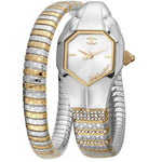 Just Cavalli Glam Snake White Women's Watch JC1L113M0045