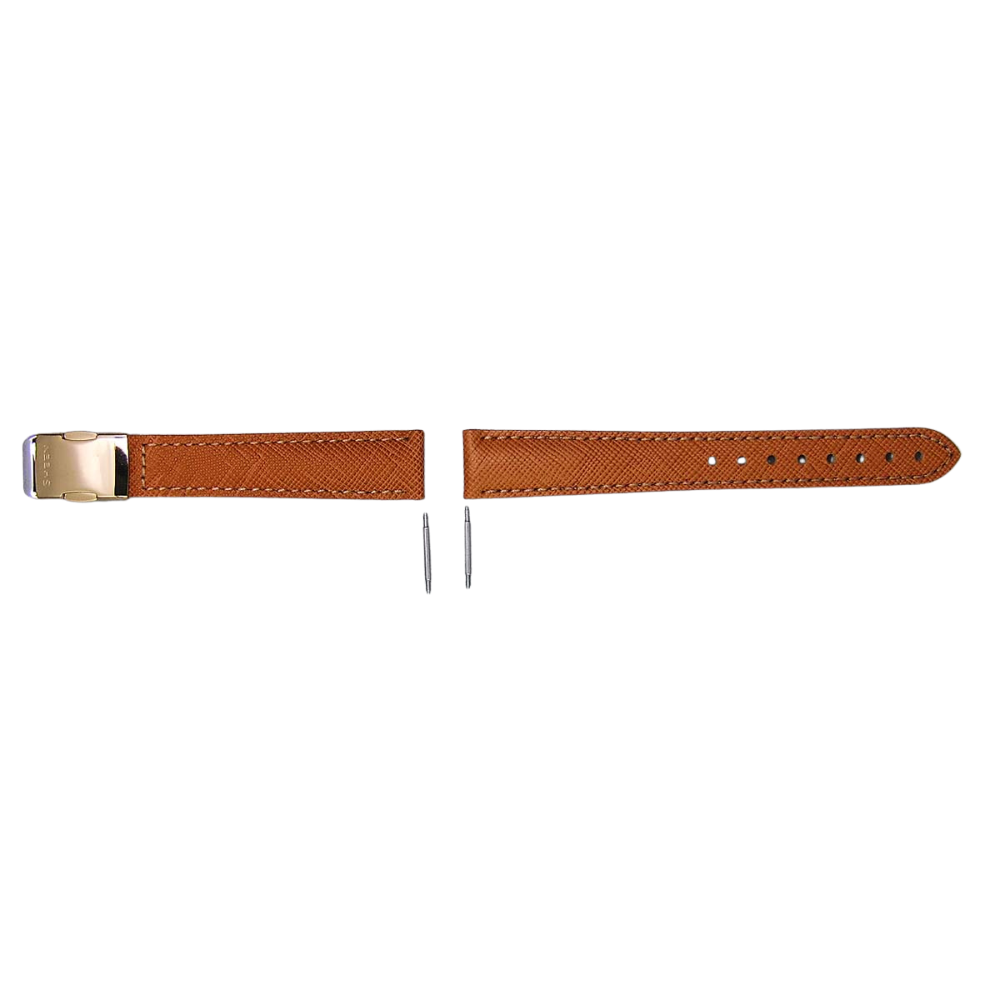 Casio brown leather strap Women's Watch SHE-3030BGL-7A | 10482776