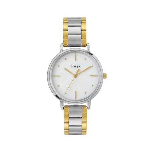TIMEX Classics Silver Dial Women Watch TWEL15808