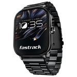 Fastrack Radiant FX2 Black Unisex Rectangular Dial Watch 38140NM01