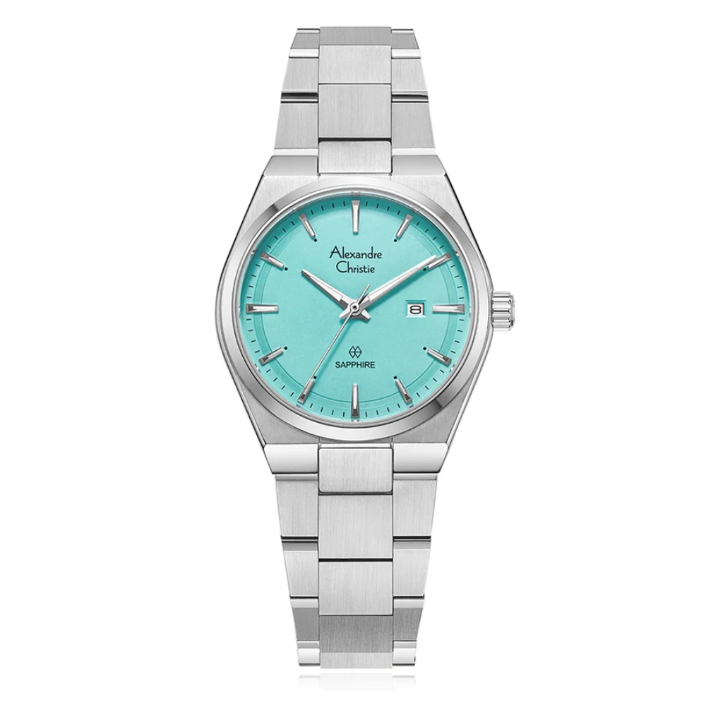 Alexandre Christie Classic Blue Women's Watch 8697LDBSSLB