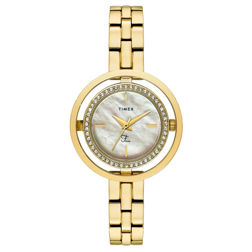 TIMEX Fria White Dial Women Watch TWEL24301