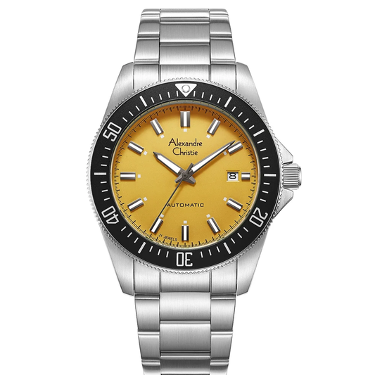 Alexandre Christie Golden Hour Golden Men's Classic Automatic Watch 6676MABSSYL