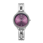 Titan Raga Allure Purple Dial Silver Women's Watch 2791SM01