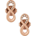 GUESS Endless Dream Gold-Plated Women's Steel Stud Earrings UBE03262RG