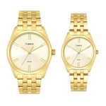 TIMEX Trendline Champagne Pair Watch TW00PR362