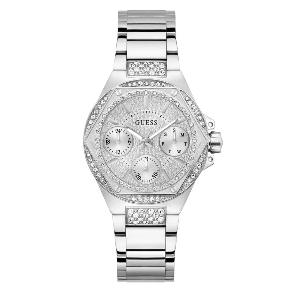 GUESS Silver Tone Women Watch GW0878L1