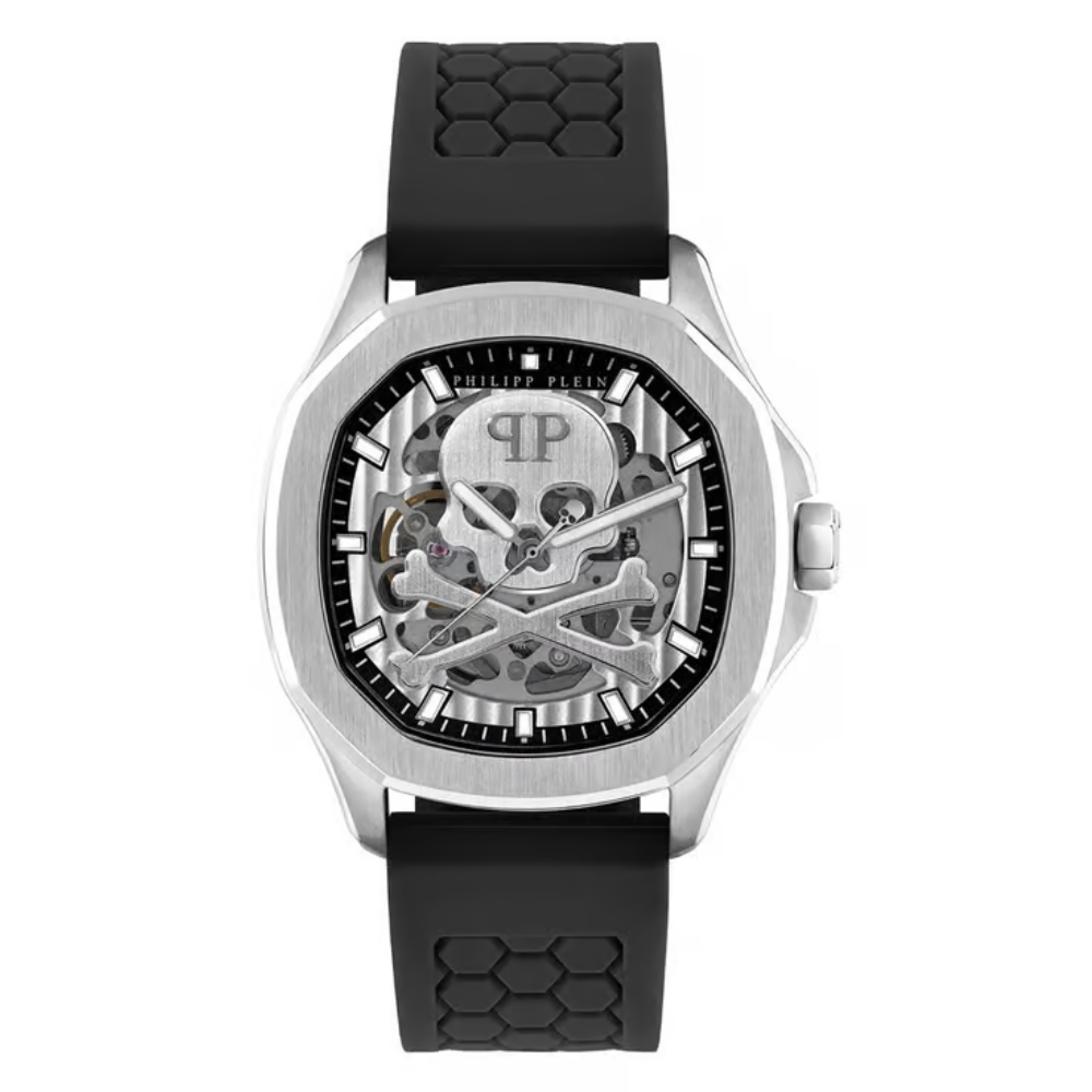 PHILIPP PLEIN Automatic Silver Men's Watch PWRAA0123