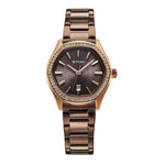 Titan Glamour Brown Women's Watch 95326KM02
