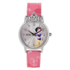 Zoop Disney Snow White Analog Watch with Silver Dial & Pink Strap for Girls 26052SL01