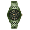 Emporio Armani Quartz Chronograph Green Dial Men's Watch AR70017