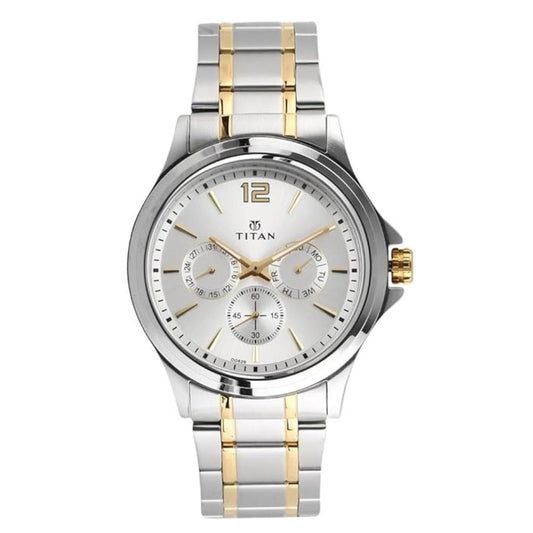 Titan Workwear Silver Men's Watch 1698BM01
