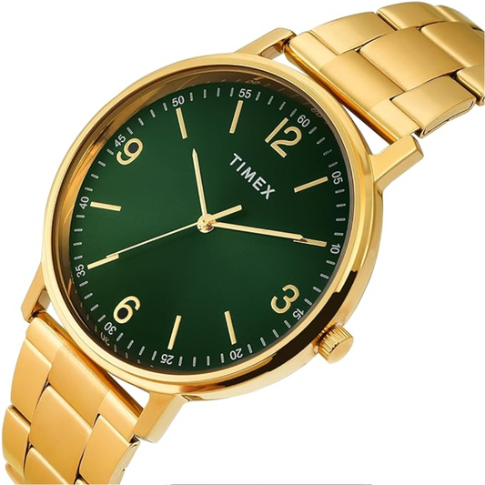 Timex Trendline Green Dial Men's Watch TW0TG8027