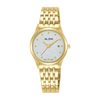 ALBA Classic Silver Dial Gold Bracelet Watch AH7EY4X1