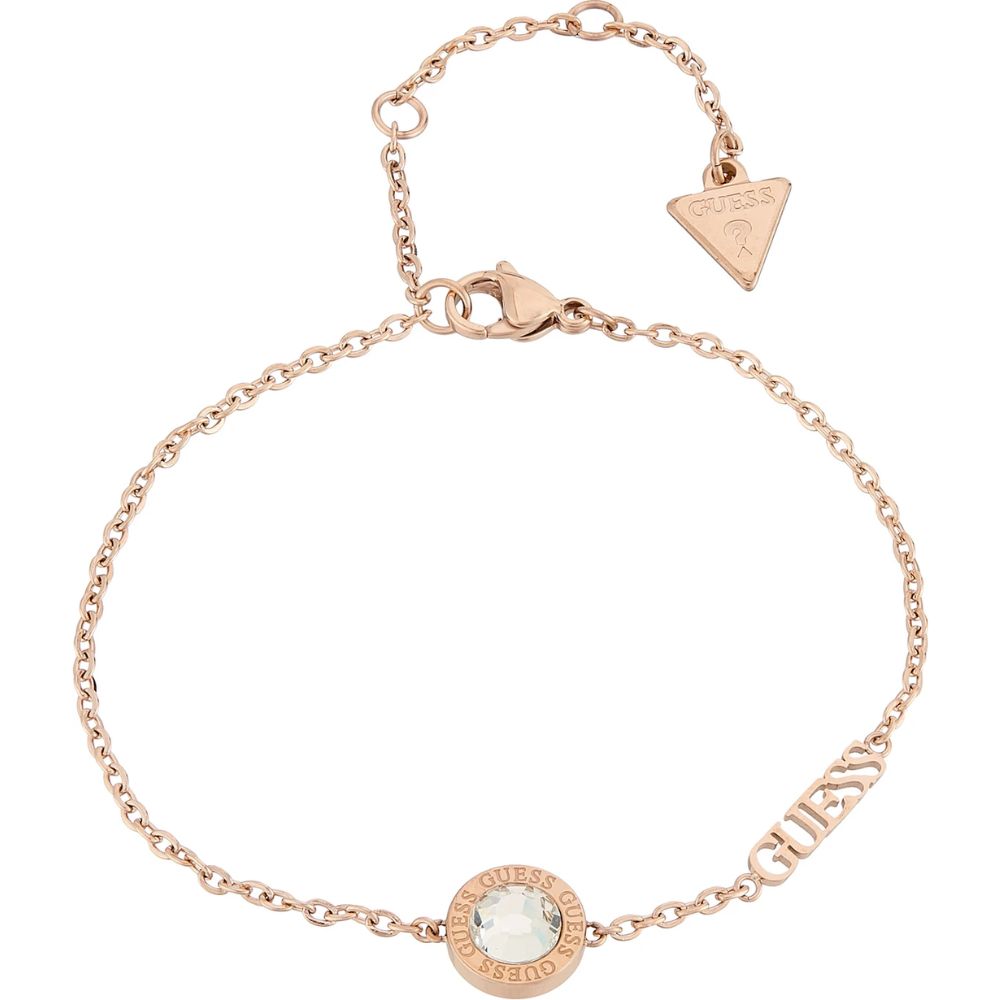 GUESS Steel Gold-plated Bracelet Jewellery Women's UBB02246RGL