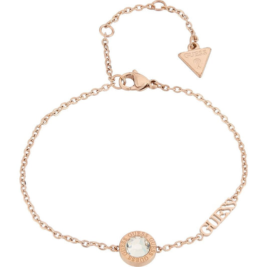 GUESS Steel Gold-plated Bracelet Jewellery Women's UBB02246RGL