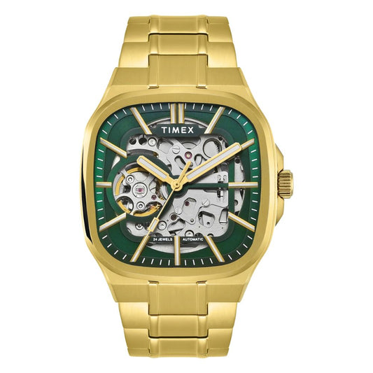 Timex Signio Green Dial Men's Watch TWEG31901