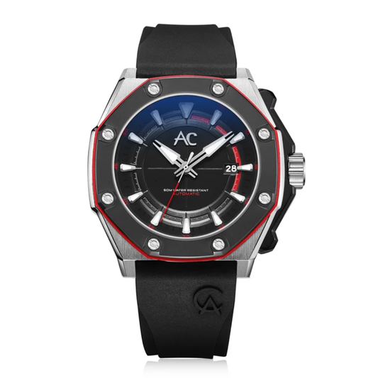 Alexandre Christie Classic Black Men's Automatic Watch 9601MARTBBA