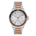 Emporio Armani World Explorer Men's Quartz White Dial Analog Watch AR11591