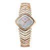 Titan Raga Chic Glam Natural White M.O.P + MOP Minute Ring Dial Rose Gold Women's Watch 95393WM03