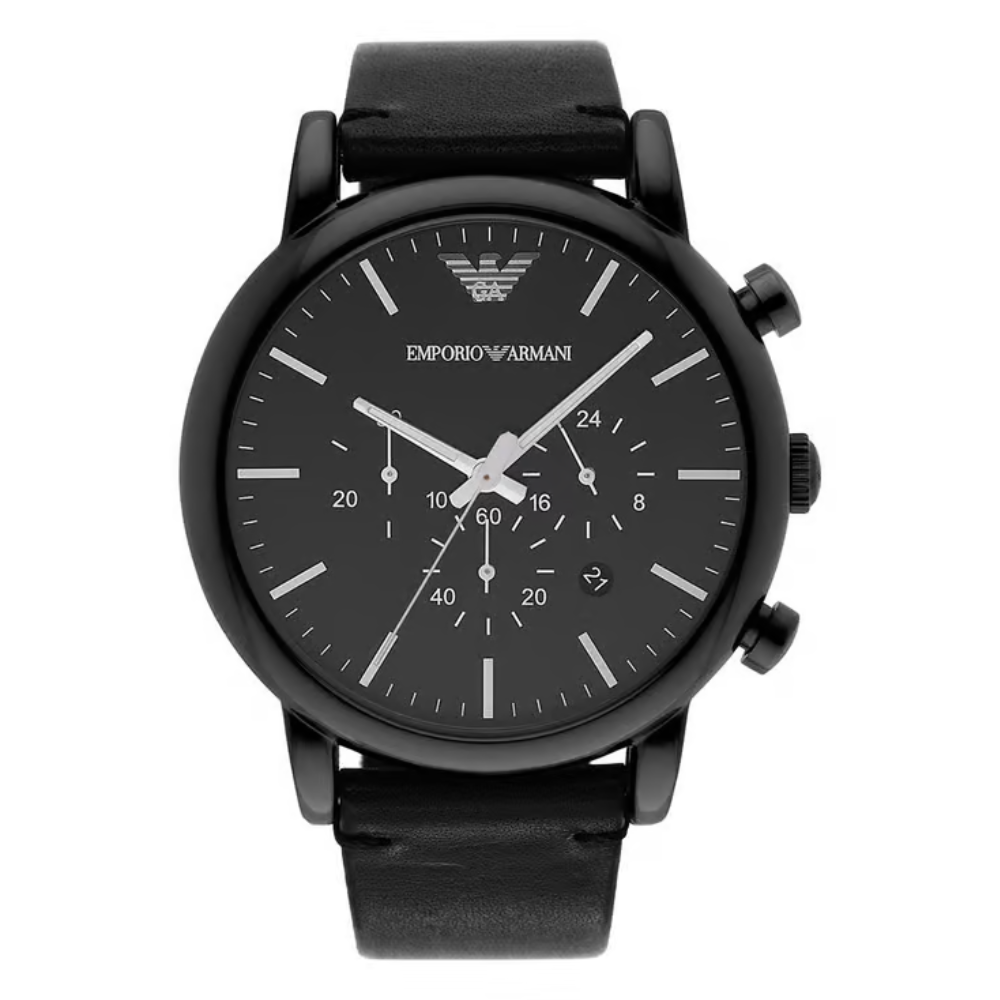 Emporio Armani Chronograph Black Dial Men's Watch AR1918