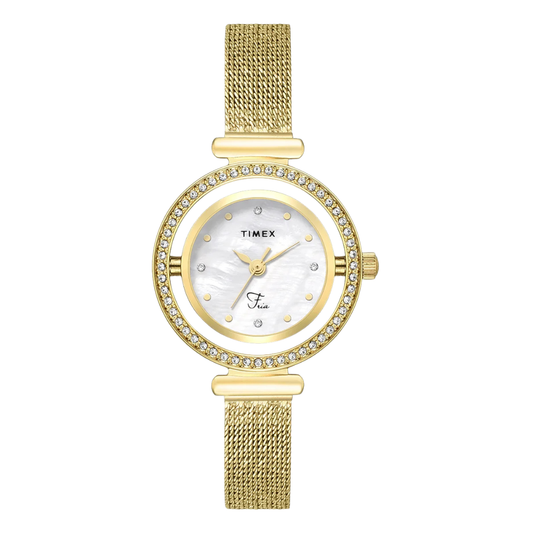 Timex Fria Mother Of Pearl Women's Watch TWEL27801