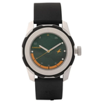 Fastrack Quartz Analog Green Dial Plastic Strap Watch for Guys 3099SP06