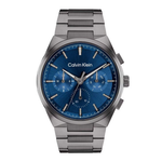 Calvin Klein Distinguish Blue Dial Men's Analog Stainless Steel Watch 25200443
