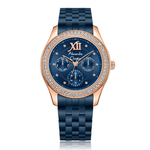 Alexandre Christie Multi-Function Blue Women's Watch 2496BFBURBU