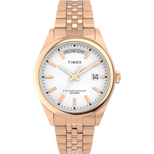 Timex Trend Women's White Dial Analog Watch TW2W32200UJ