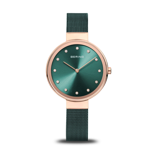 BERING Classic Green Women's Watch 12034-868