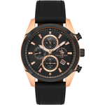 Santa Barbara Polo & Racquet Club Black Dial Men's Watch SB.1.10515-3