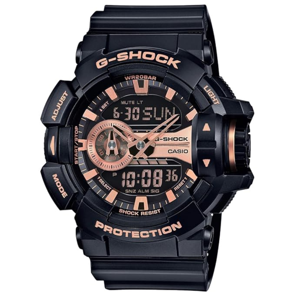 Casio G-Shock Black & Gold Men Watch G650 GA-400GB-1A4DR