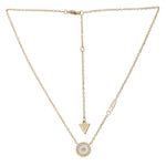 Guess Love Gold-Plated White Women Necklace UBN04080YGWH