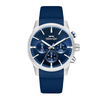 Slazenger Multifunction Navy Dial Silicone Strap Watch SL.09.2535.2.02