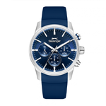 Slazenger Multifunction Navy Dial Silicone Strap Watch SL.09.2535.2.02