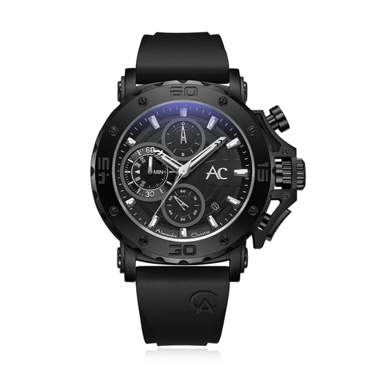 Alexandre Christie Chronograph Black Men's Watch 9205MCRIPBA