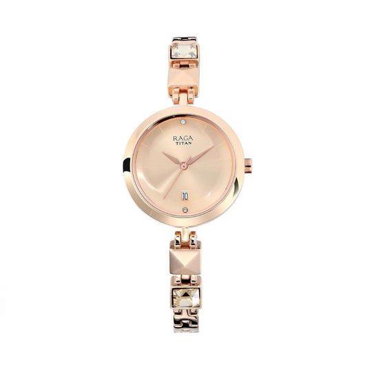 Titan Raga Viva Rose Gold Women's Watch 2606WM01