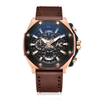 Alexandre Christie Chronograph Brown Men's Watch 9601MCLBRBA