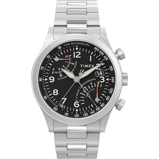 TIMEX Waterbury Traditional Black Men's Watch TW2W47800UJ