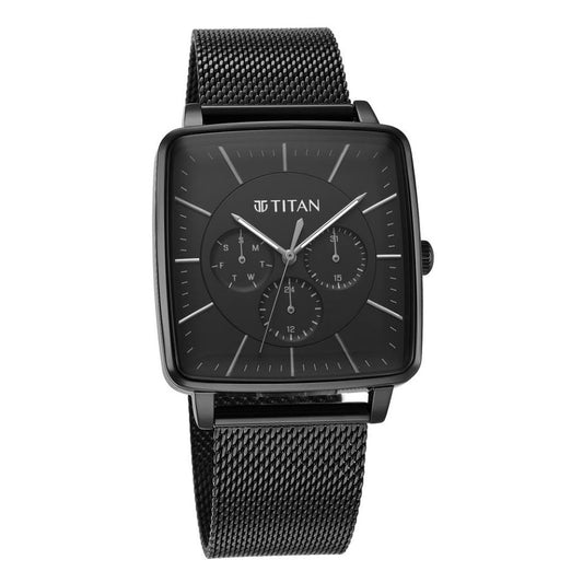 Titan Black Men's Watch 90147NM01