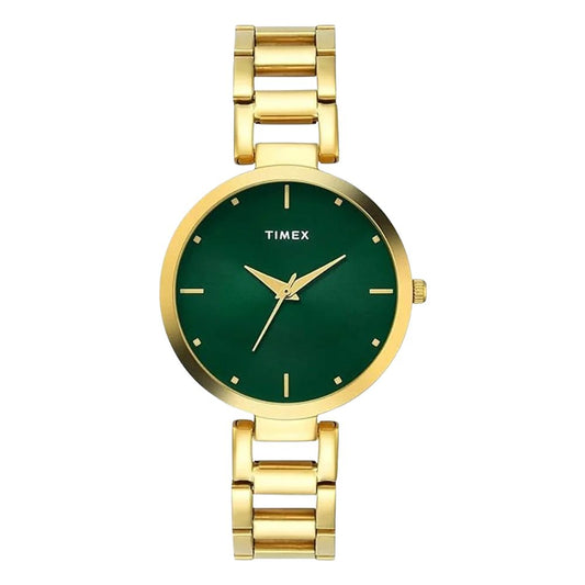 Timex Trendline Green Dial Women's Watch TW000X275